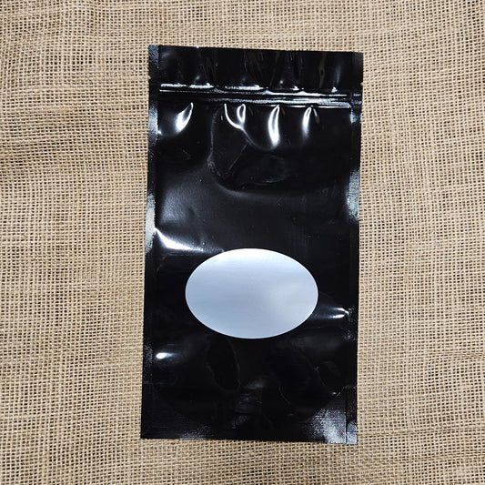 1 lb Glossy Stand-Up Barrier Pouch with Window