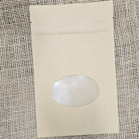 1/2 lb Zippered Barrier Pouch