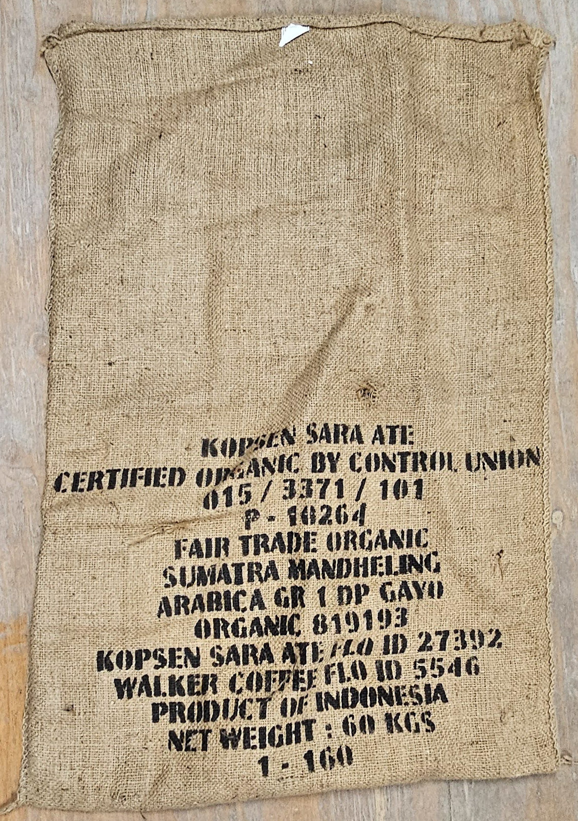 Burlap Coffee Bags